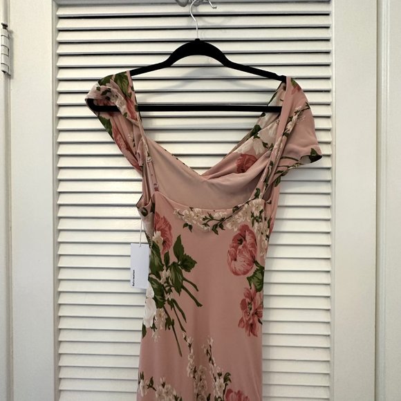 🌹SALE🌹Reformation Reya Dress in Rose Garden - Picture 13 of 16